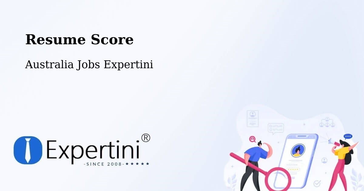 Resume Score & Job Description Match Tool – Millicent - Australia Jobs Expertini